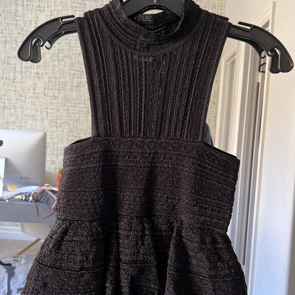 Missoni black sparkle knit ruffle dress - Picture 2 of 13